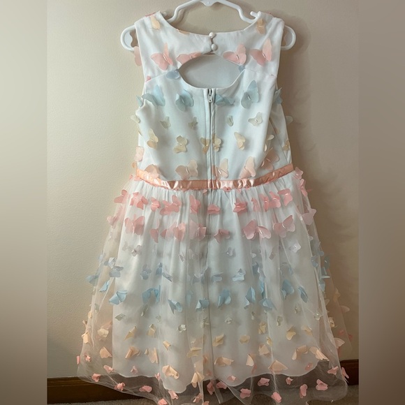 Speechless Girls' Sleeveless 3D Butterfly Party Dress 6t - Picture 2 of 6